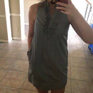 Gap ruffle dress WITH POCKETS